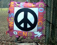 Kingston Peace Council banner